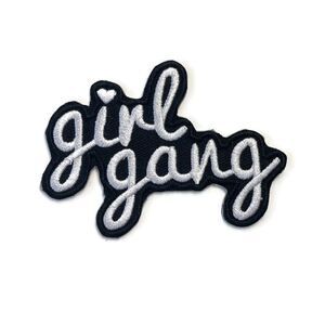 Girl Gang Embroidered Patch